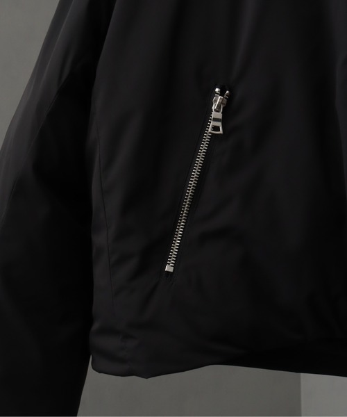 welise(ウェライズ)の「【welise/ウェライズ】防風/ストレッチファブリック ワイドカーブスリーブショート丈ファイバーダウンジャケット(ダウンジャケット/コート・メンズ・チャコールグレー/ブラック/ホワイト・M/L)」の22枚目の写真