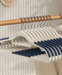 VIBGYOR（ヴィブジョー）の「FReePLACe/滑り止め ハンガー 5本セット X12607（ランドリーグッズ）」