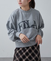 Lui's（ルイス）の「【FILA×Lui's】ロゴスウェット（Tシャツ/カットソー）」