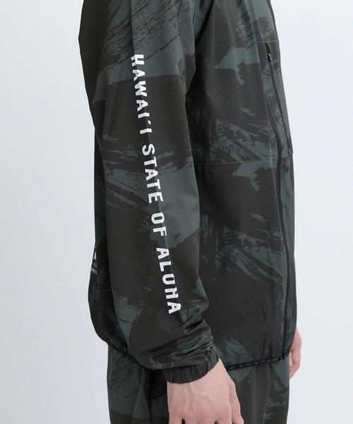 RVCA(ルーカ)の「RVCA メンズ HAWAII YOGGER JACKET ジャケット 【2025年秋冬モデル】/ルーカセットアップ対応総柄ジップアップナイロンジャケット(ブルゾン・メンズ・カモフラージュ・SMALL/MEDIUM/LARGE/X-LARGE)」の6枚目の写真