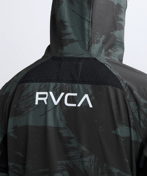 RVCA(ルーカ)の「RVCA メンズ HAWAII YOGGER JACKET ジャケット 【2025年秋冬モデル】/ルーカセットアップ対応総柄ジップアップナイロンジャケット(ブルゾン・メンズ・カモフラージュ・SMALL/MEDIUM/LARGE/X-LARGE)」の8枚目の写真