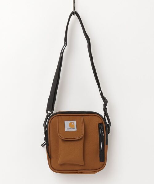 Carhartt WIP（カーハートダブリューアイピー）の「ESSENTIALS BAG, SMALL（ショルダーバッグ・メンズ・カモフラージュ/カーキ/ブラウン/ブラック・ONE SIZE）」の3枚目の写真