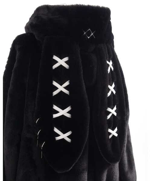 REFLEM/レフレム』うさ耳BIGファーパーカー/ファーブルゾン