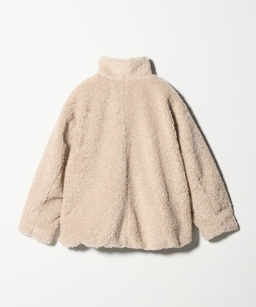 ボア スタンドカラー ブルゾン（ブルゾン）｜green label relaxing