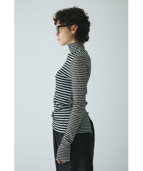 High neck mesh inner tops ハイネックメッシュインナートップス
