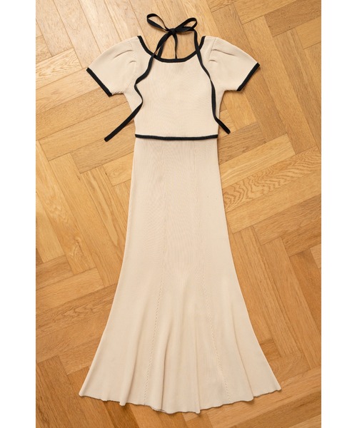 セール】リボンマーメイドワンピース（ワンピース）｜miacharme