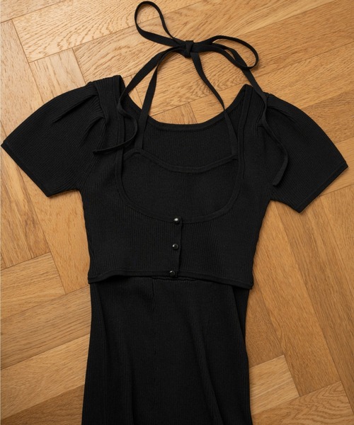 セール】リボンマーメイドワンピース（ワンピース）｜miacharme