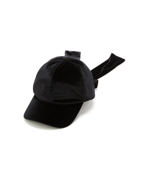 Casselini（キャセリーニ）の「Casselini(キャセリーニ)リボンキャップ（キャップ・レディース・ブラック/ベージュ/ブルー・FREE）」の20枚目の写真