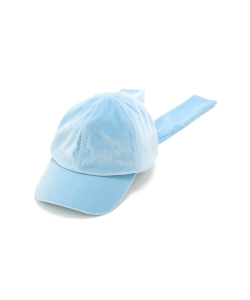 Casselini（キャセリーニ）の「Casselini(キャセリーニ)リボンキャップ（キャップ・レディース・ブラック/ベージュ/ブルー・FREE）」の22枚目の写真