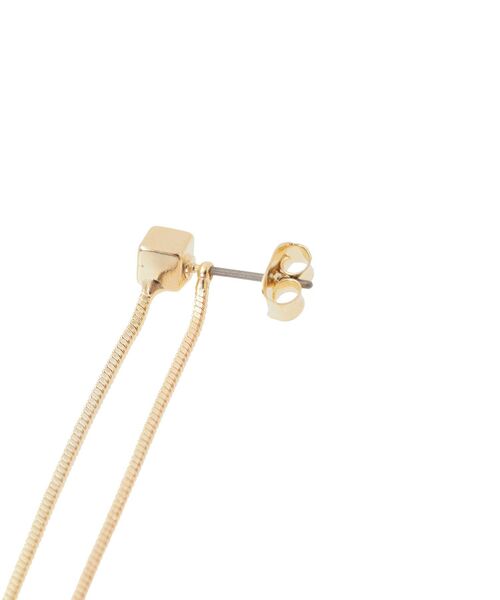 Green　Parks（グリーンパークス）の「・HALF TIME 2wayロングチェーンピアス（ピアス（両耳用）・レディース・シルバー/ゴールド・FREE）」の11枚目の写真