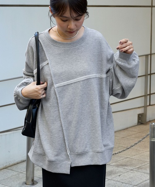 【新品未使用】cen. リボンスウェットプルオーバー THE SHINZONE スウェット 長袖 プルオーバー W GAZETTE PO トレーナー