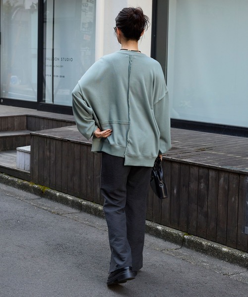 A03143 St Martin プルオーバー カットオフアウトリンキング スウェットプルオーバー MONO-MART│MONO