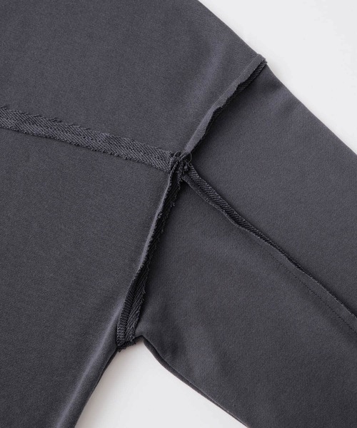 カットオフアウトリンキング スウェットプルオーバー MONO-MART