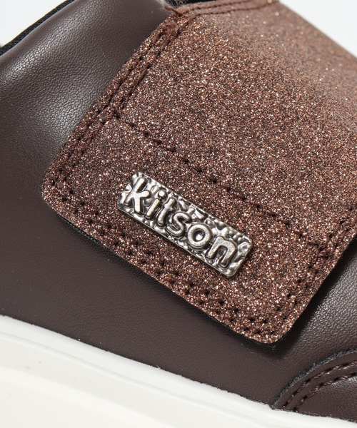kitson(キットソン)の「KITSON キットソン 厚底 ウェッジソール 軽量 ベルクロ ローカットスリッポン スニーカー(スリッポン・レディース・ブラック/ホワイト/ブラウン・24.5cm/24cm/23.5cm/23cm)」の11枚目の写真
