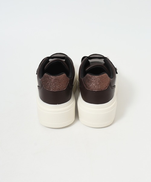 kitson(キットソン)の「KITSON キットソン 厚底 ウェッジソール 軽量 ベルクロ ローカットスリッポン スニーカー(スリッポン・レディース・ブラック/ホワイト/ブラウン・24.5cm/24cm/23.5cm/23cm)」の14枚目の写真