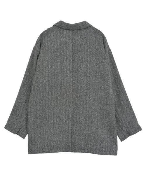 Green　Parks（グリーンパークス）の「ツイードWオーバージャケット（テーラードジャケット・レディース・ブラック・FREE）」の15枚目の写真