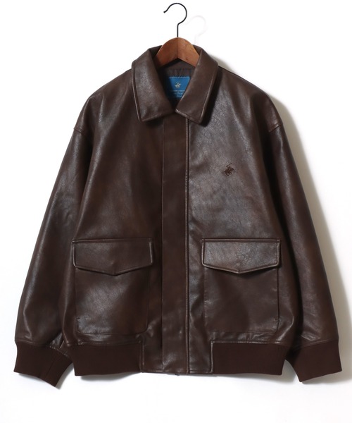 【A_A様ポロクラブ　レザージャケット　ブルゾン　80s 美品 A_A様ポロクラブ レザージャケット ブルゾン 80s 美品 - メルカリ