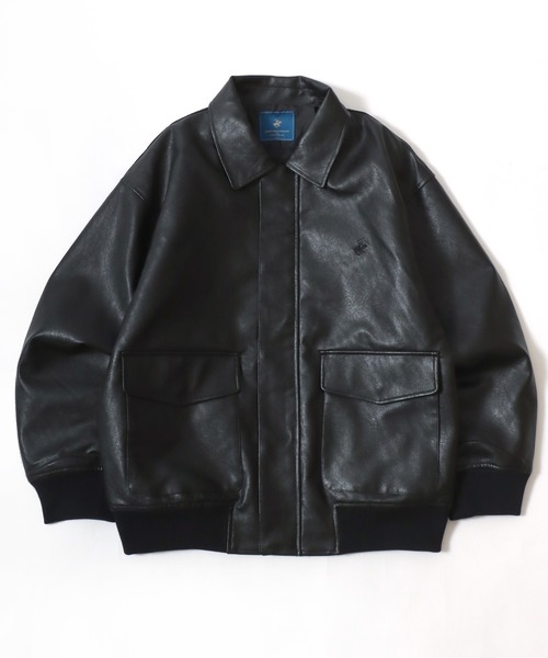 【A_A様ポロクラブ　レザージャケット　ブルゾン　80s 美品 A_A様ポロクラブ レザージャケット ブルゾン 80s 美品 - メルカリ