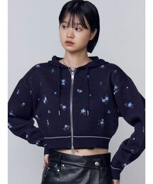 ニット/セーター（ブルー・ネイビー/青色系・ストライプ柄