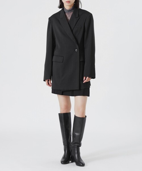 LOVELESS（ラブレス）の「セミダブルオーバージャケット（テーラードジャケット・レディース・ダークネイビー/ベージュ系その他5・36/34）」の20枚目の写真