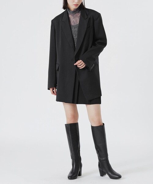 LOVELESS（ラブレス）の「セミダブルオーバージャケット（テーラードジャケット・レディース・ダークネイビー/ベージュ系その他5・36/34）」の21枚目の写真