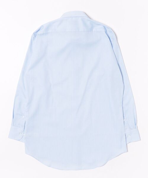 TOKYO SHIRTS(トウキョウシャツ)の「形態安定ノンアイロン ボタンダウン 長袖ビジネスワイシャツ(ビジネスシャツ・メンズ・ブルー・首回り39cm-裄丈80cm/首回り39cm-裄丈84cm/首回り41cm-裄丈82cm/首回り41cm-裄丈86cm/首回り42cm-裄丈82cm/首回り42cm-裄丈86cm/首回り43cm-裄丈82cm/首回り43cm-裄丈86cm/首回り37cm-裄丈80cm)」の7枚目の写真