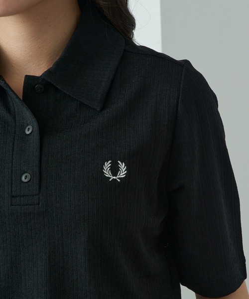 FRED PERRY】SHEER RIB POLO SHIRT G2168（ポロシャツ）｜FRED PERRY