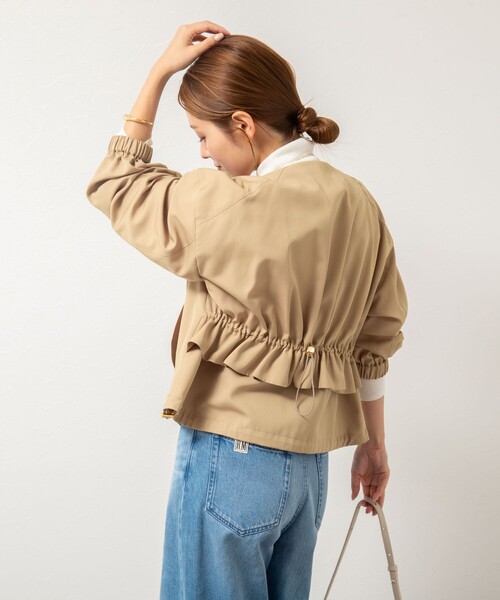 セール】ウォッシャブルジップアップブルゾン（ブルゾン）｜NOLLEY'S