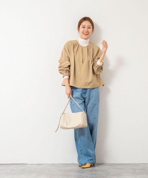 セール】ウォッシャブルジップアップブルゾン（ブルゾン）｜NOLLEY'S