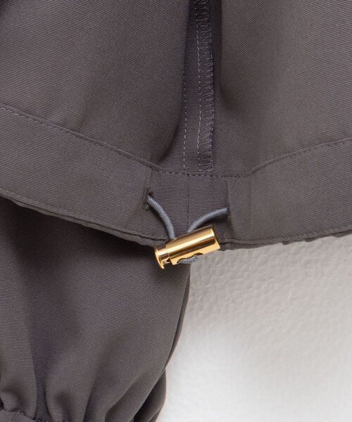 NOLLEY’S(ノーリーズ)の「ウォッシャブルジップアップブルゾン(ブルゾン・レディース・ブラック/チャコールグレー/ベージュ・38)」の14枚目の写真