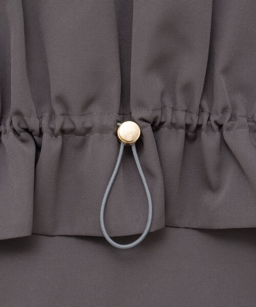 NOLLEY’S(ノーリーズ)の「ウォッシャブルジップアップブルゾン(ブルゾン・レディース・ブラック/チャコールグレー/ベージュ・38)」の17枚目の写真