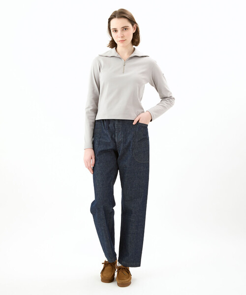 ORCIVAL(オーシバル)の「ORCIVAL | 起毛フライス ハーフジッププルオーバー WOMEN(その他トップス・レディース・グレー/ブラック・1)」の6枚目の写真