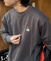 CIAOPANIC TYPY | 【ユニセックス】DOGS刺繍ロゴプリントスウェット(スウェット)