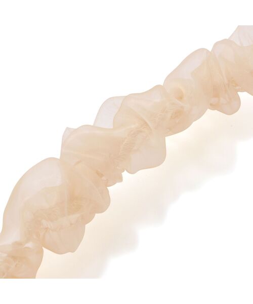 Francfranc（フランフラン）の「コードジュエリー オーガンジー アイボリー（ステーショナリー・レディース・アイボリー・FREE）」の8枚目の写真