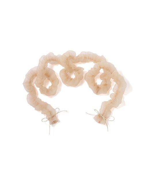 Francfranc（フランフラン）の「コードジュエリー オーガンジー アイボリー（ステーショナリー・レディース・アイボリー・FREE）」の6枚目の写真