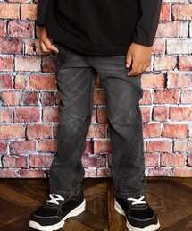 ウェーブラインストレッチデニムパンツ(100~160cm)