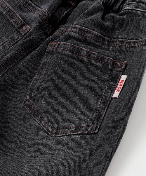 WASK（ワスク）の「ウェーブラインストレッチデニムパンツ(100~160cm)（デニムパンツ・キッズ・ネイビー/ブラック・140cm/160cm/150cm/130cm）」の12枚目の写真