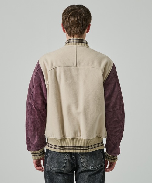 SUGARHILL】LEATHER STUDIUM JACKET（ブルゾン）｜SUGARHILL（シュガー