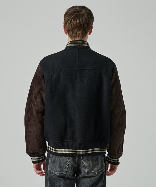 SUGARHILL】LEATHER STUDIUM JACKET（ブルゾン）｜SUGARHILL（シュガー