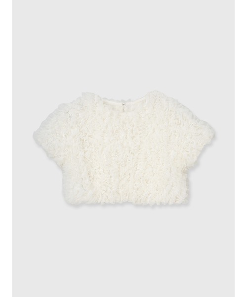 EIMY ISTOIRE（エイミーイストワール）の「チュールフリルﾄトップス（その他トップス・レディース・ブラック/ホワイト/ピンク・F）」の11枚目の写真