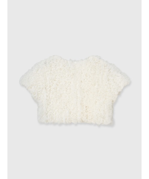 EIMY ISTOIRE（エイミーイストワール）の「チュールフリルﾄトップス（その他トップス・レディース・ブラック/ホワイト/ピンク・F）」の10枚目の写真