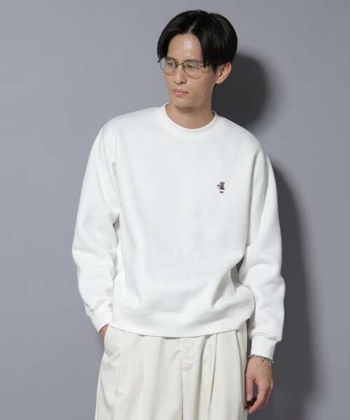 NANO universe（ナノユニバース）の「ナノベア　裏起毛スウェット レストラン（スウェット・メンズ・その他1/その他2/その他4/その他3・S/M/L）」の2枚目の写真