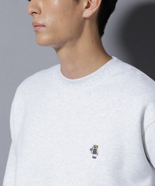 NANO universe（ナノユニバース）の「ナノベア　裏起毛スウェット レストラン（スウェット・メンズ・その他1/その他2/その他4/その他3・S/M/L）」の3枚目の写真