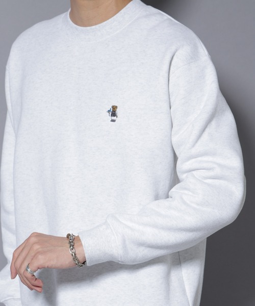 NANO universe（ナノユニバース）の「ナノベア　裏起毛スウェット レストラン（スウェット・メンズ・その他1/その他2/その他4/その他3・S/M/L）」の6枚目の写真