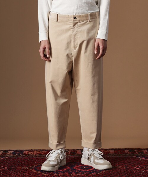 40ｃｔ＆525（フォーティーカラッツアンドゴーニーゴ）の「【Sサイズ～】コーデュロイペグトップパンツ（その他パンツ・メンズ・アイボリー/ブラック・01/02/03）」の5枚目の写真