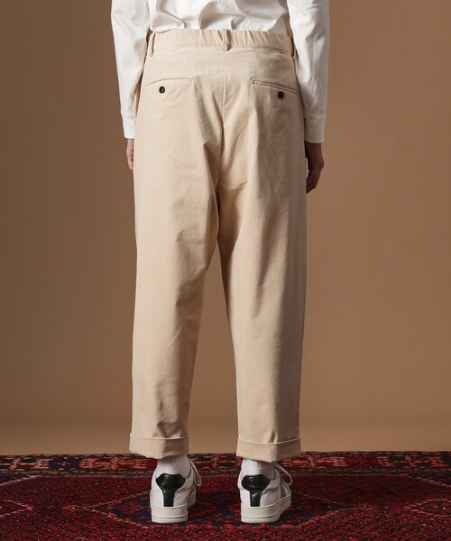 40ｃｔ＆525（フォーティーカラッツアンドゴーニーゴ）の「【Sサイズ～】コーデュロイペグトップパンツ（その他パンツ・メンズ・アイボリー/ブラック・01/02/03）」の6枚目の写真
