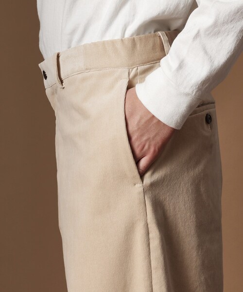 40ｃｔ＆525（フォーティーカラッツアンドゴーニーゴ）の「【Sサイズ～】コーデュロイペグトップパンツ（その他パンツ・メンズ・アイボリー/ブラック・01/02/03）」の9枚目の写真