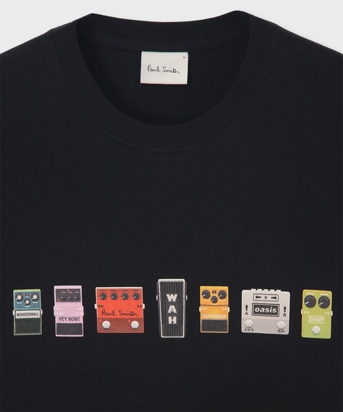 Paul Smith（ポールスミス）の「Paul Smith × Oasis ギターペダル Tシャツ / 253739 011R（Tシャツ/カットソー・メンズ・ブラック・X-SMALL/SMALL/MEDIUM/LARGE/X-LARGE）」の6枚目の写真