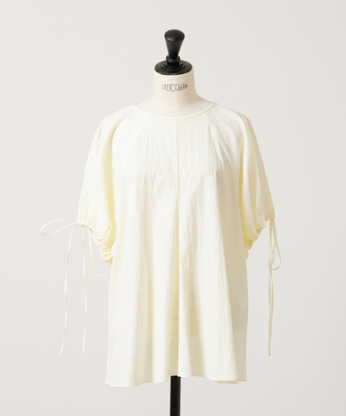 DESIGNWORKS(デザインワークス)の「リボンスリーブブラウス(シャツ/ブラウス・レディース・オフホワイト/ローズ/ブラック・38)」の17枚目の写真