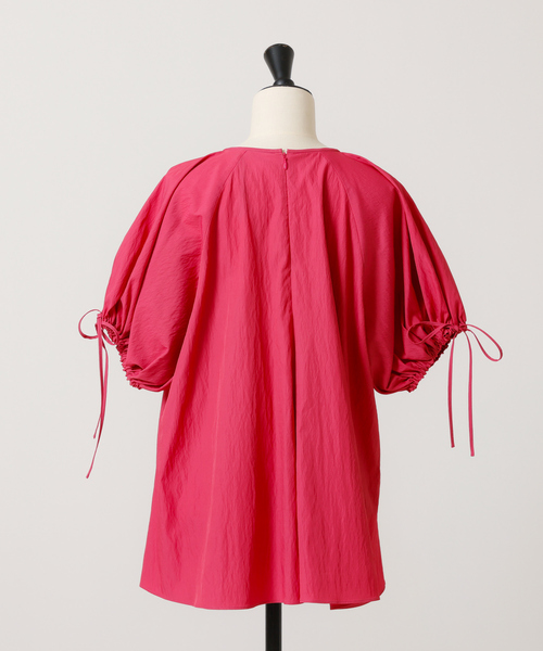 DESIGNWORKS(デザインワークス)の「リボンスリーブブラウス(シャツ/ブラウス・レディース・オフホワイト/ローズ/ブラック・38)」の20枚目の写真